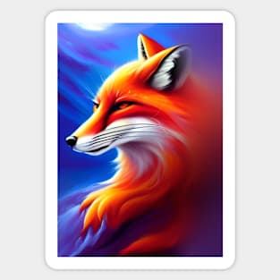 REGAL FOX Sticker